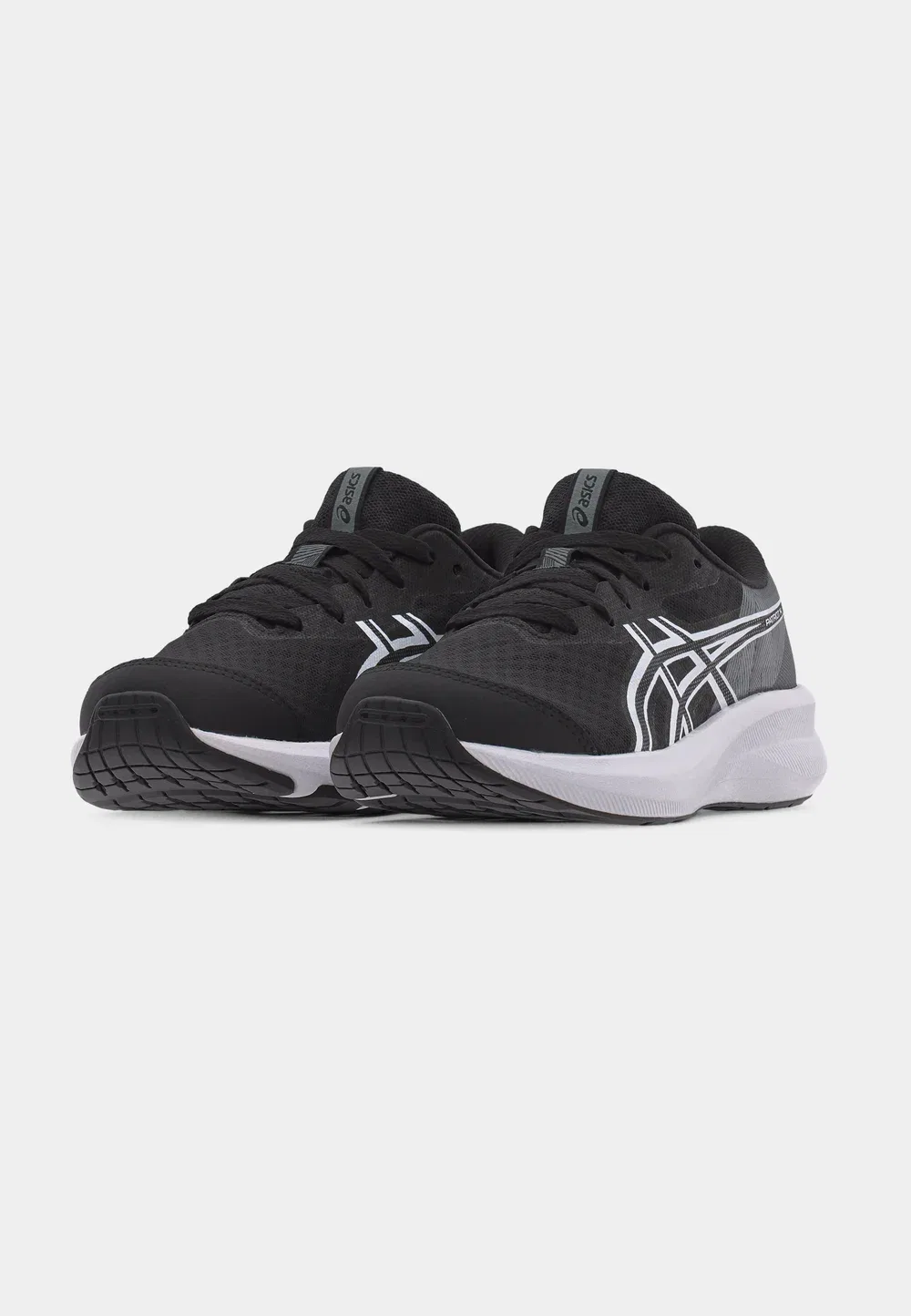 Кроссовки Patriot 14 унисекс для бега по улицам Asics, Black/White — фото 3