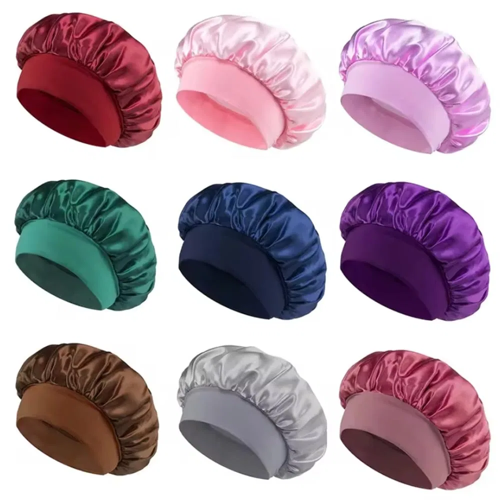 Шелковая шапочка для сна DLZFUDTY, 12 шт., One Size