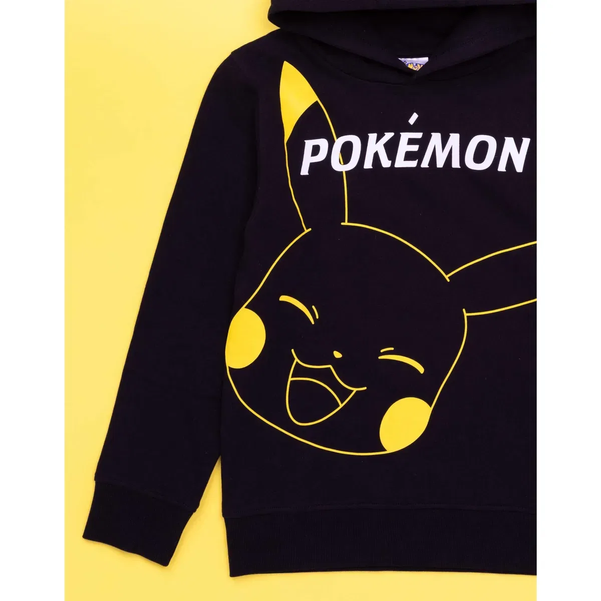 Детское худи для мальчиков Pikachu Pokemon, Black — фото 3
