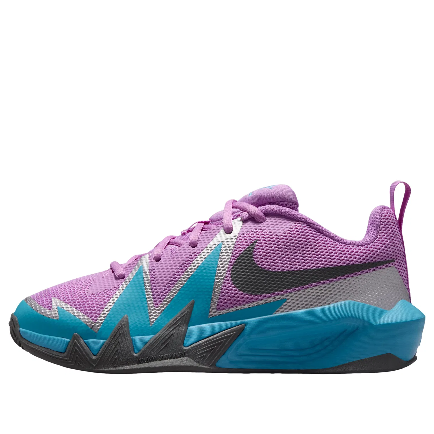 Детские кроссовки с шнуровкой S.T. Dynamite Nike, фиолетовый