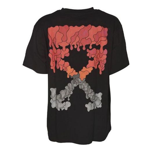 

Футболка red marker over tee 'black' Off-White, черный