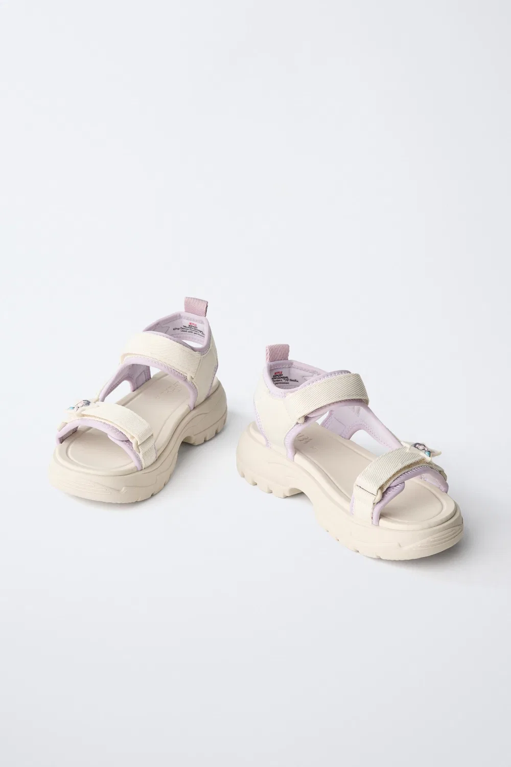 Технические сандалии HUNTRIX KPOP DEMON HUNTERS NETFLIX ZARA, Beige — фото 3