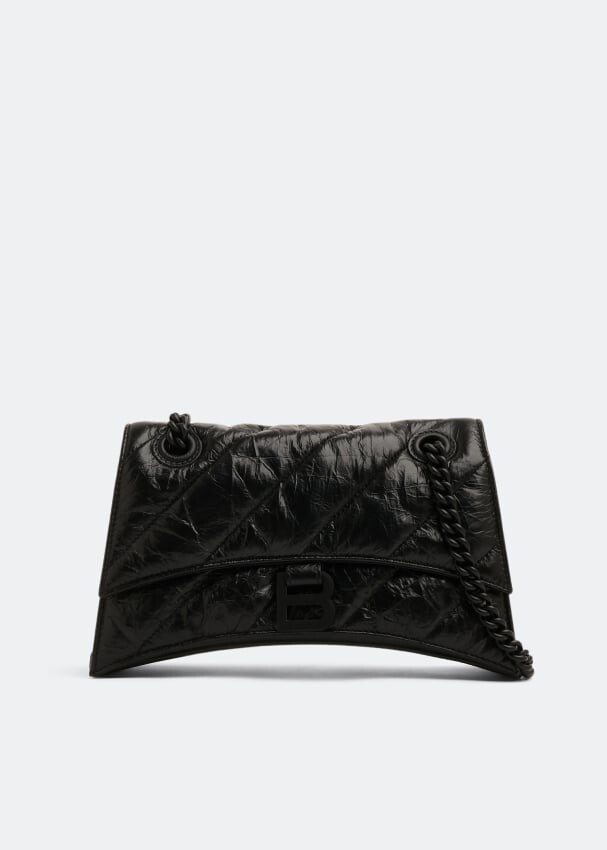 

Сумка BALENCIAGA Crush small chain bag, черный