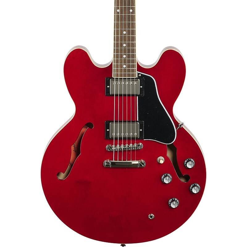 

Полуакустическая электрогитара Epiphone ES-335, вишня