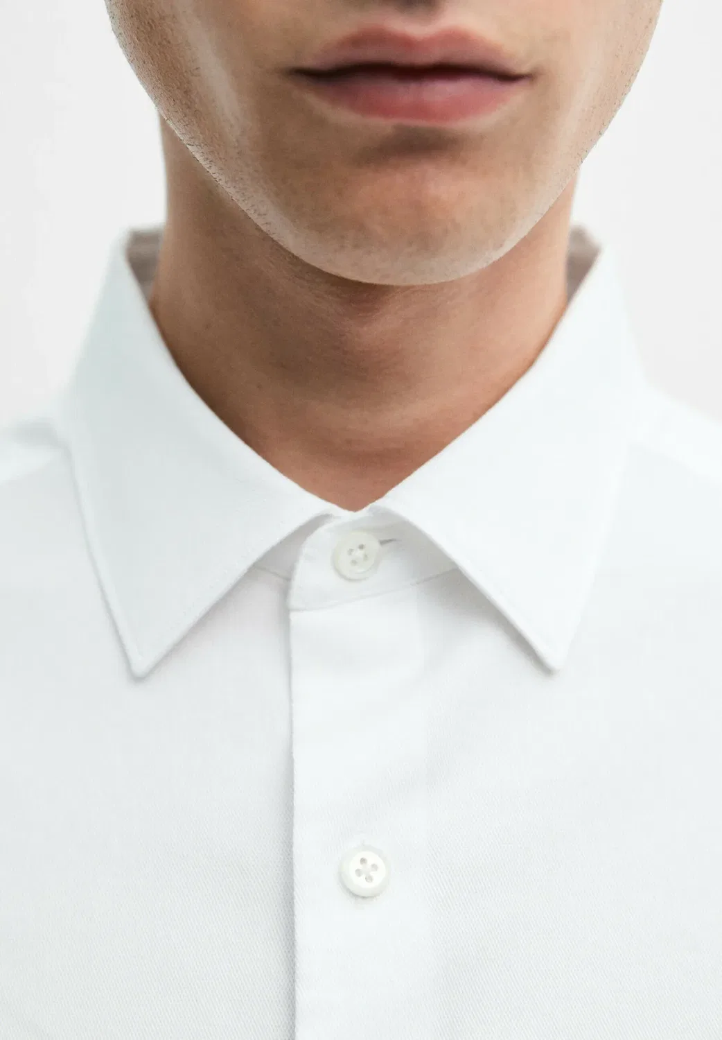 Рубашка Massimo Dutti, White — фото 4