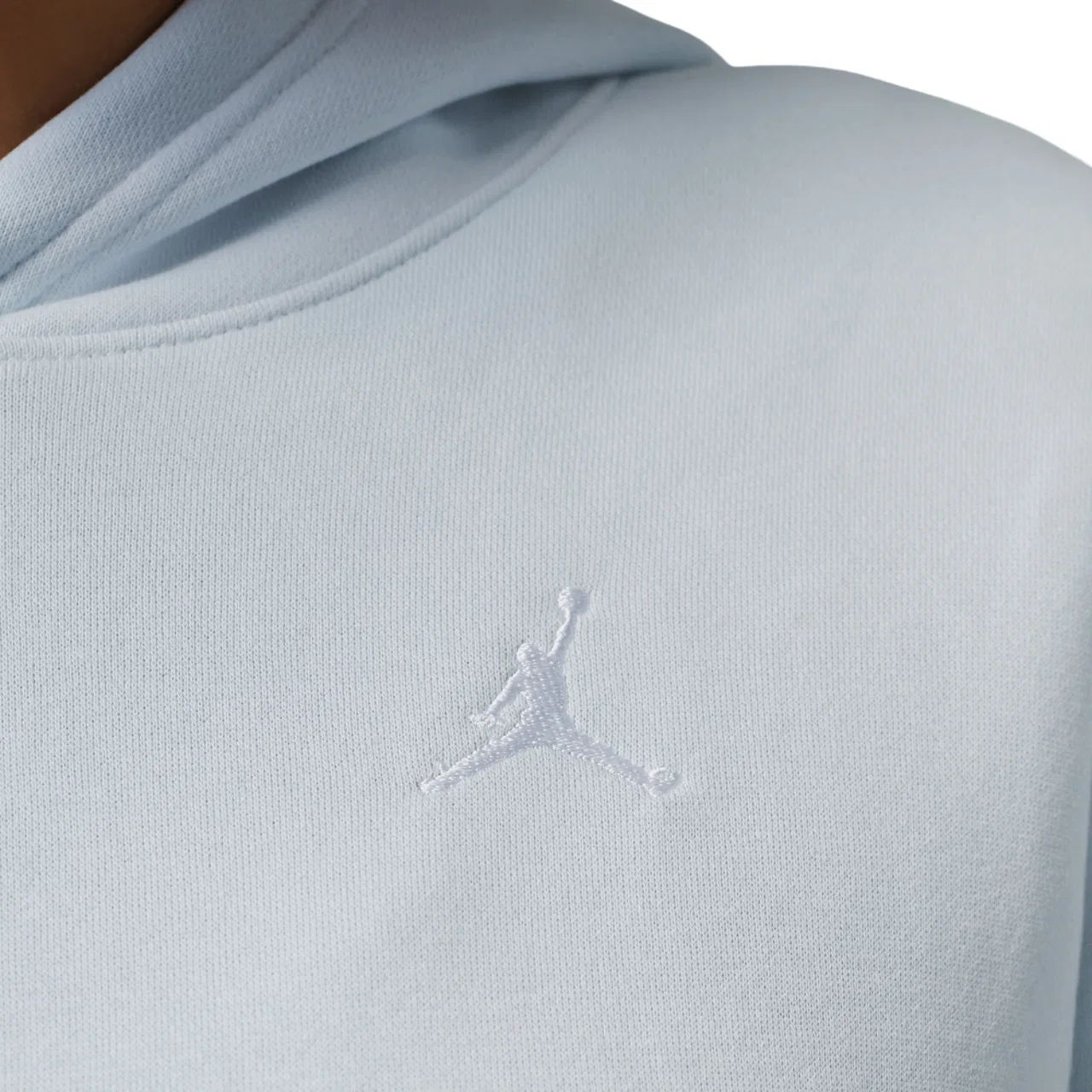 Женская толстовка Brooklyn Fleece Pullover Jordan, цвет Aura/White — фото 4