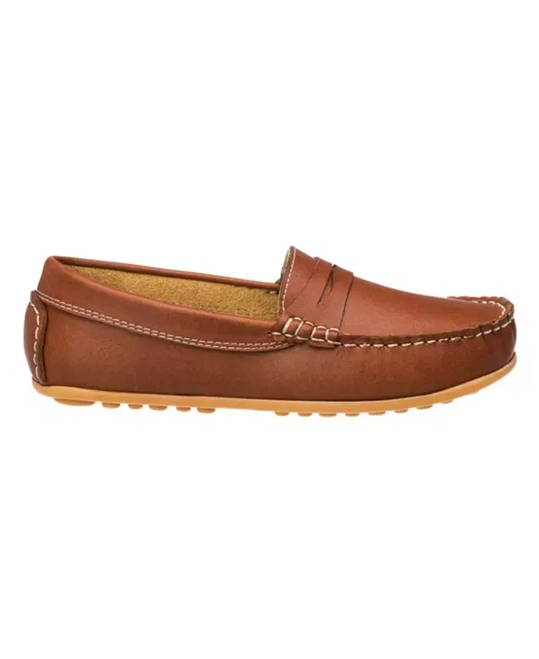 Детские мокасины для мальчиков кожаные JP Moccasin Elephantito, Saddle — фото 2