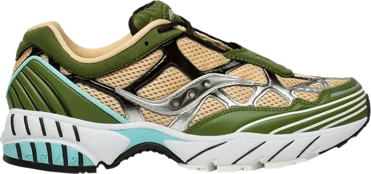 

Кроссовки Saucony Grid Web Pesto, зеленый