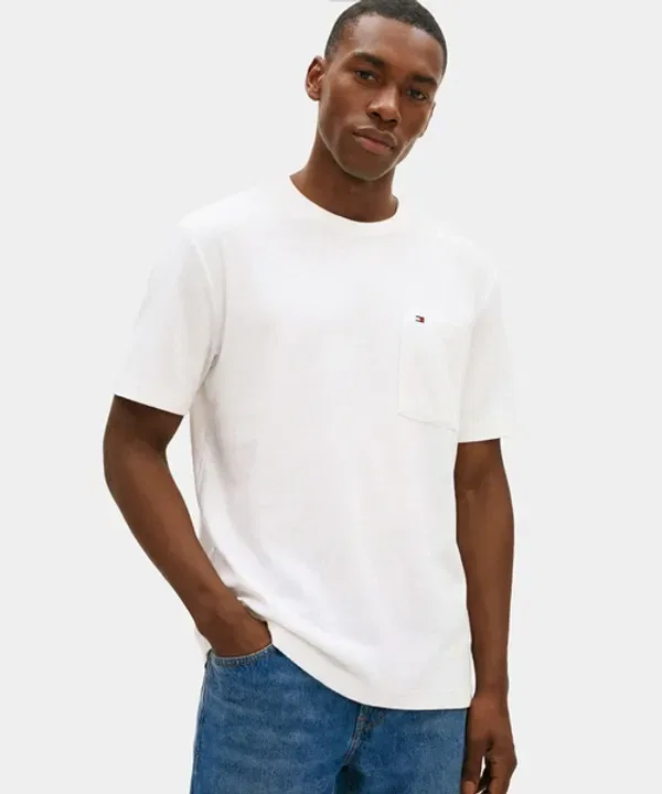 Футболка с круглым вырезом, махровая, Tommy Hilfiger