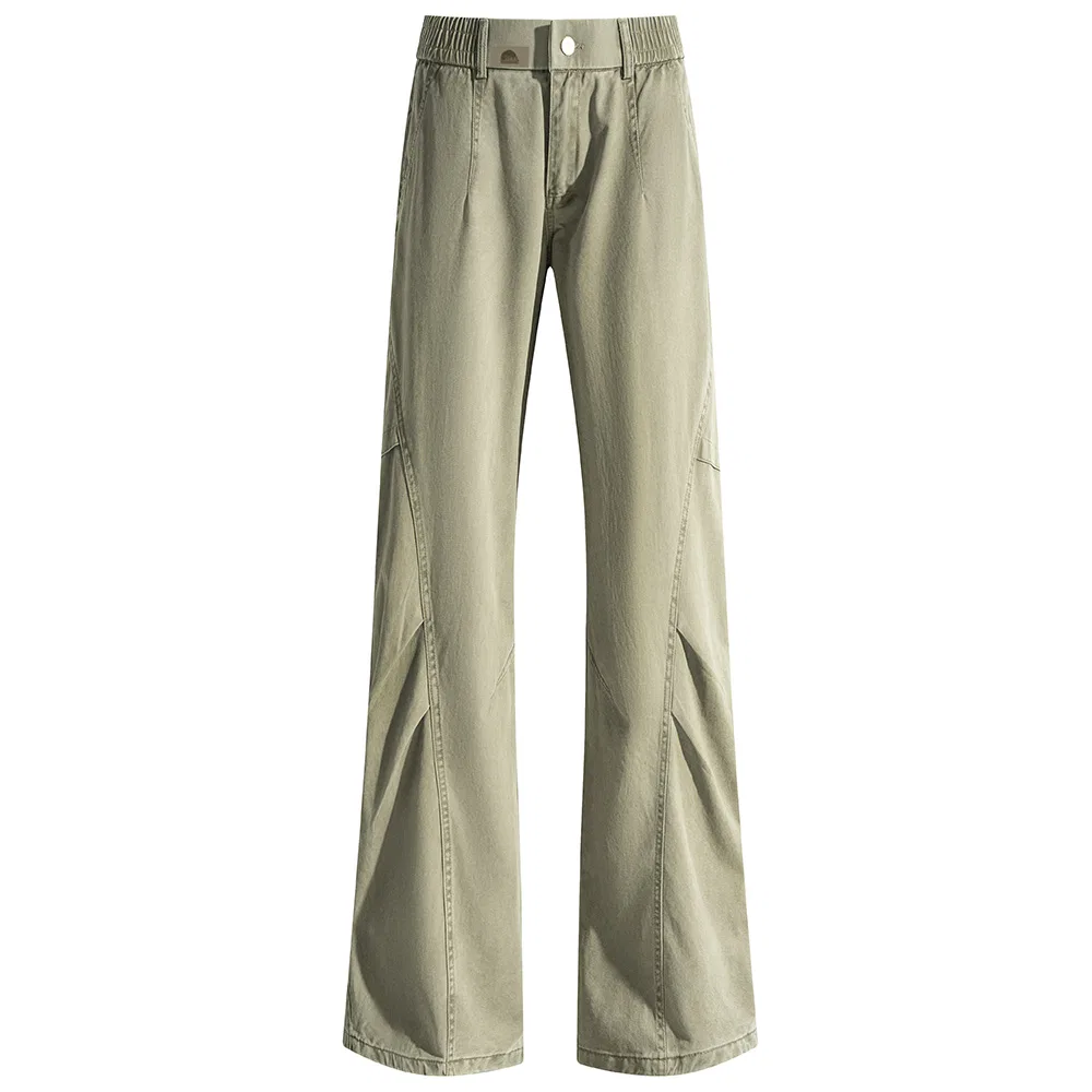 Детские джинсы карго с умеренным кроем Khaki MostwantedLab — фото 3