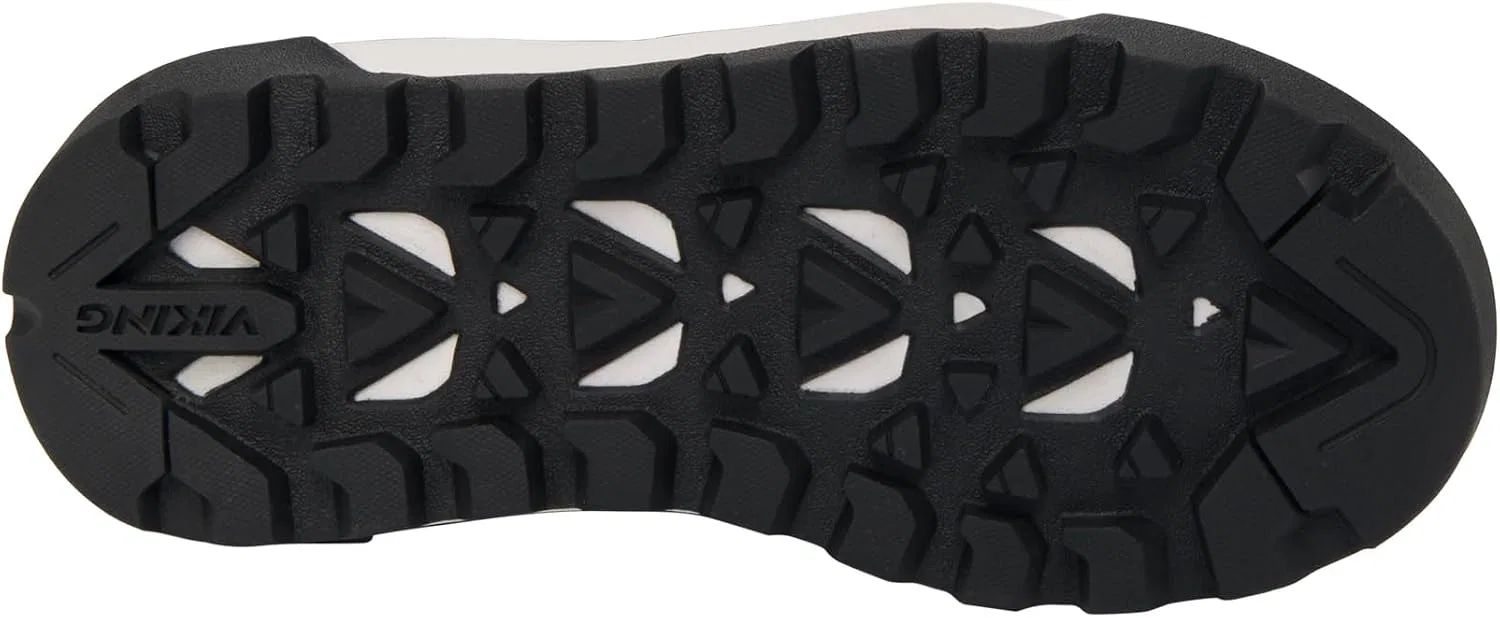 Детские ботинки для девочек с принтом Constrictor Warm Sc Wp 2v VIKING, Black Waterproof Sc — фото 2