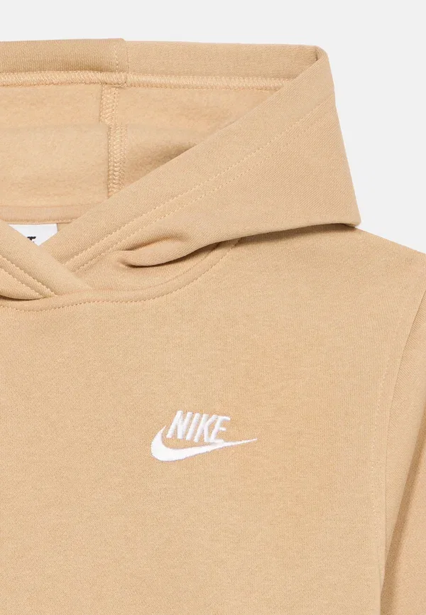 Худи из хлопка и полиэстера Nike Sportswear, белый/бежевый — фото 4
