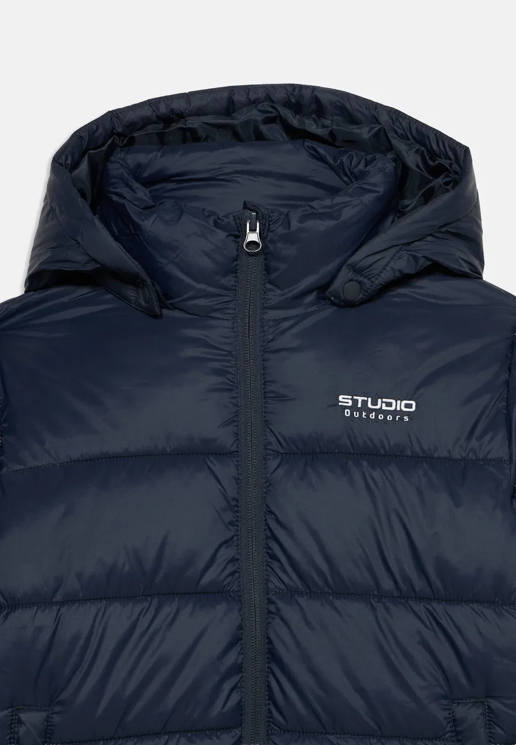 Nkmarble - зимняя куртка Name It, Navy Blazer — фото 4