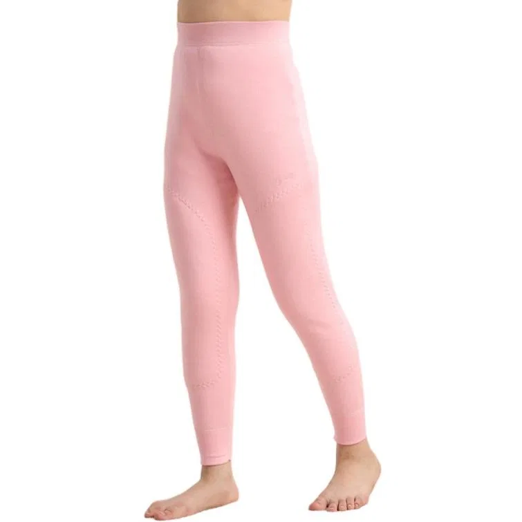 Детские пижамные штаны для девочек мягкие Red bean, Plumping Pink — фото 4