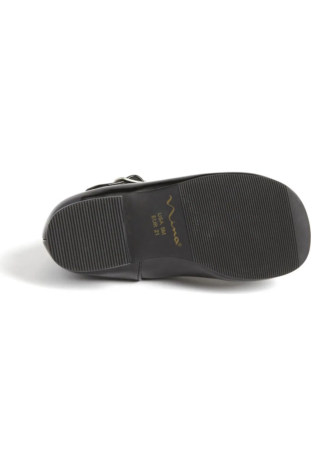 Детские туфли Мэри Джейн с круглым носком Bonnett Nina, Black Patent — фото 4