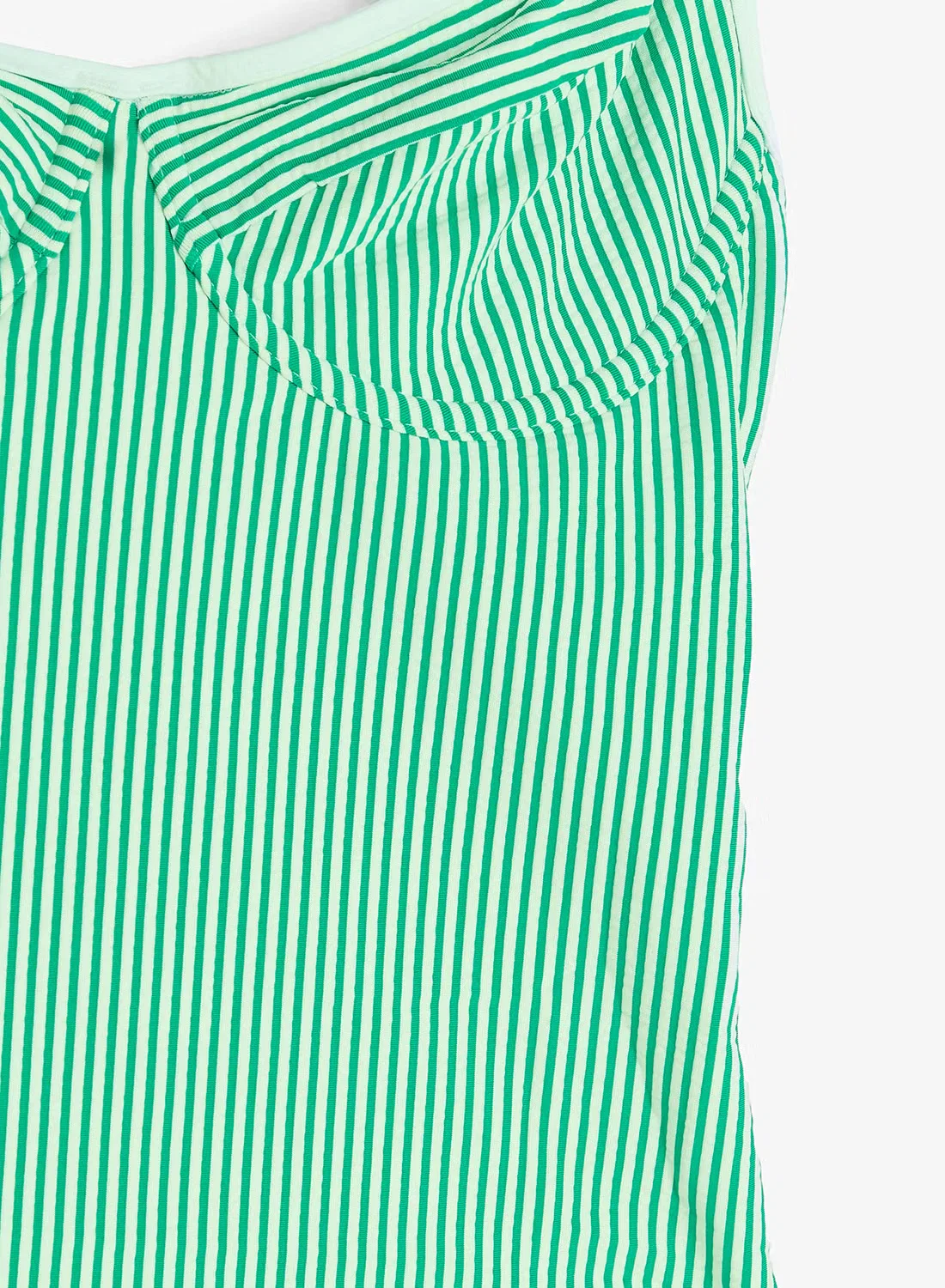 Купальник с чашечками demi Essential seersucker Tommy Hilfiger, зеленый — фото 3