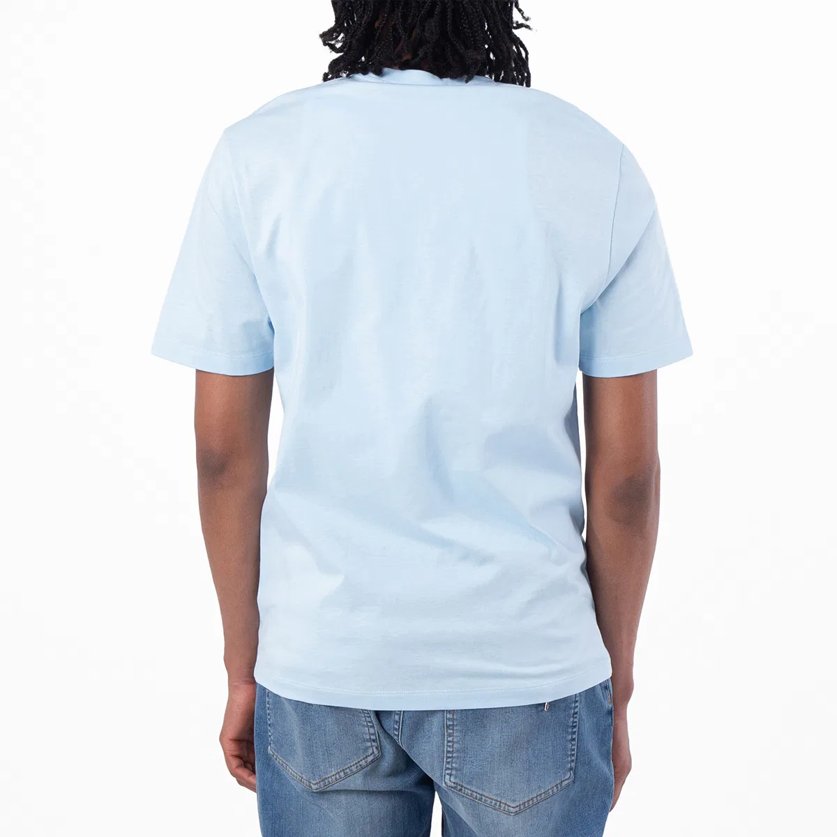 Футболка с принтом Pop Jewels Cotton Versace, 95 Pastel Blue / Stampa — фото 3