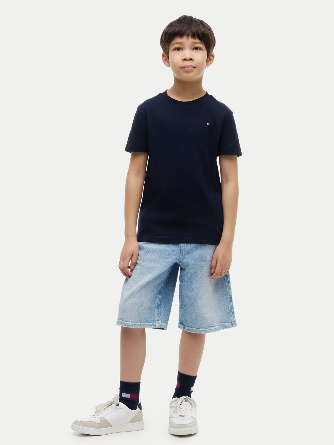 Футболка стандартного кроя для мальчика Team Graphic Tommy Hilfiger, темно-синий — фото 2