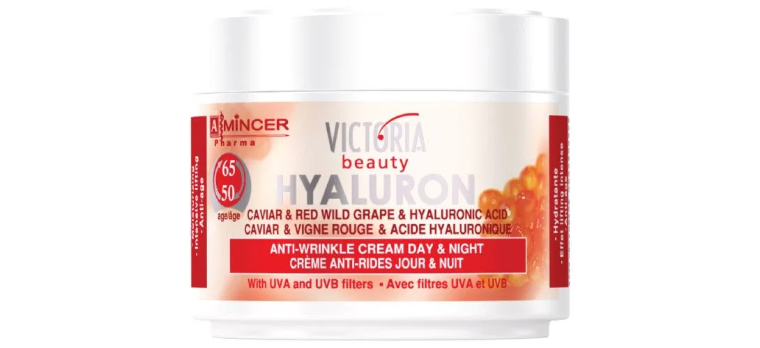 Крем с гиалуроновой кислотой и икрой Victoria Beauty, 100 мл