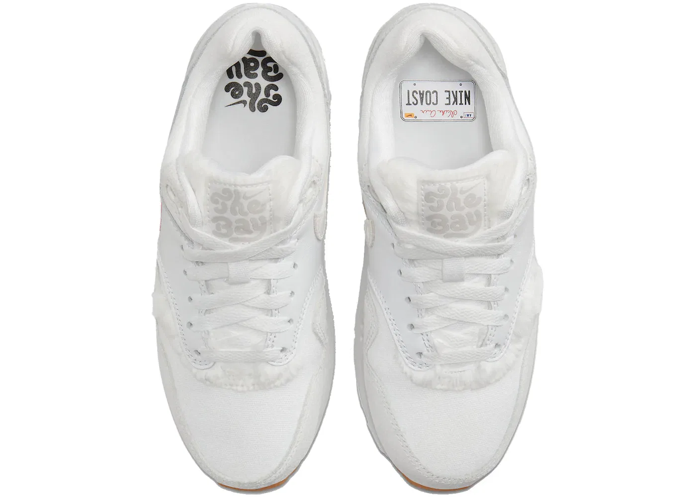 Детские кроссовки Lifestyle Nike Air Max 1, White University Red — фото 3