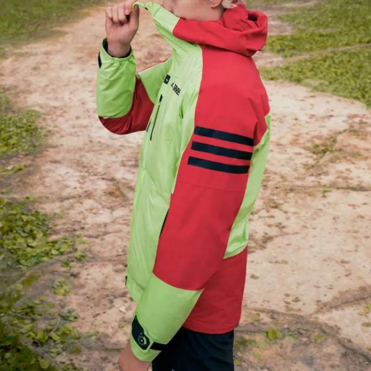 Куртка мужская Sour Green/Red Adidas — фото 4
