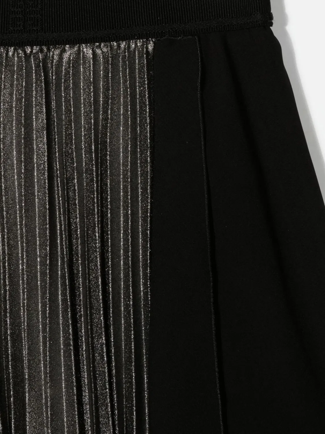Плиссированная асимметричная юбка Givenchy, черный — фото 3