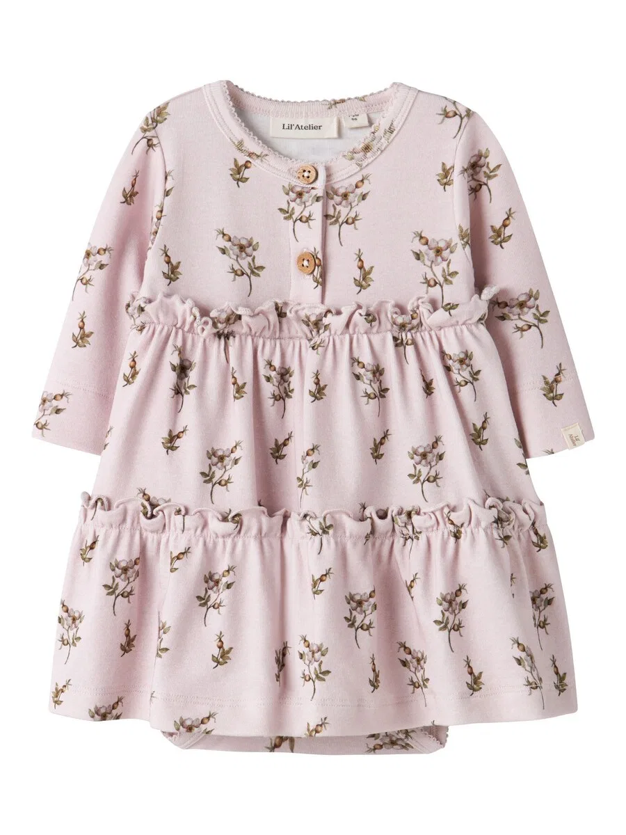 Платье Lil'Atelier малинового цвета