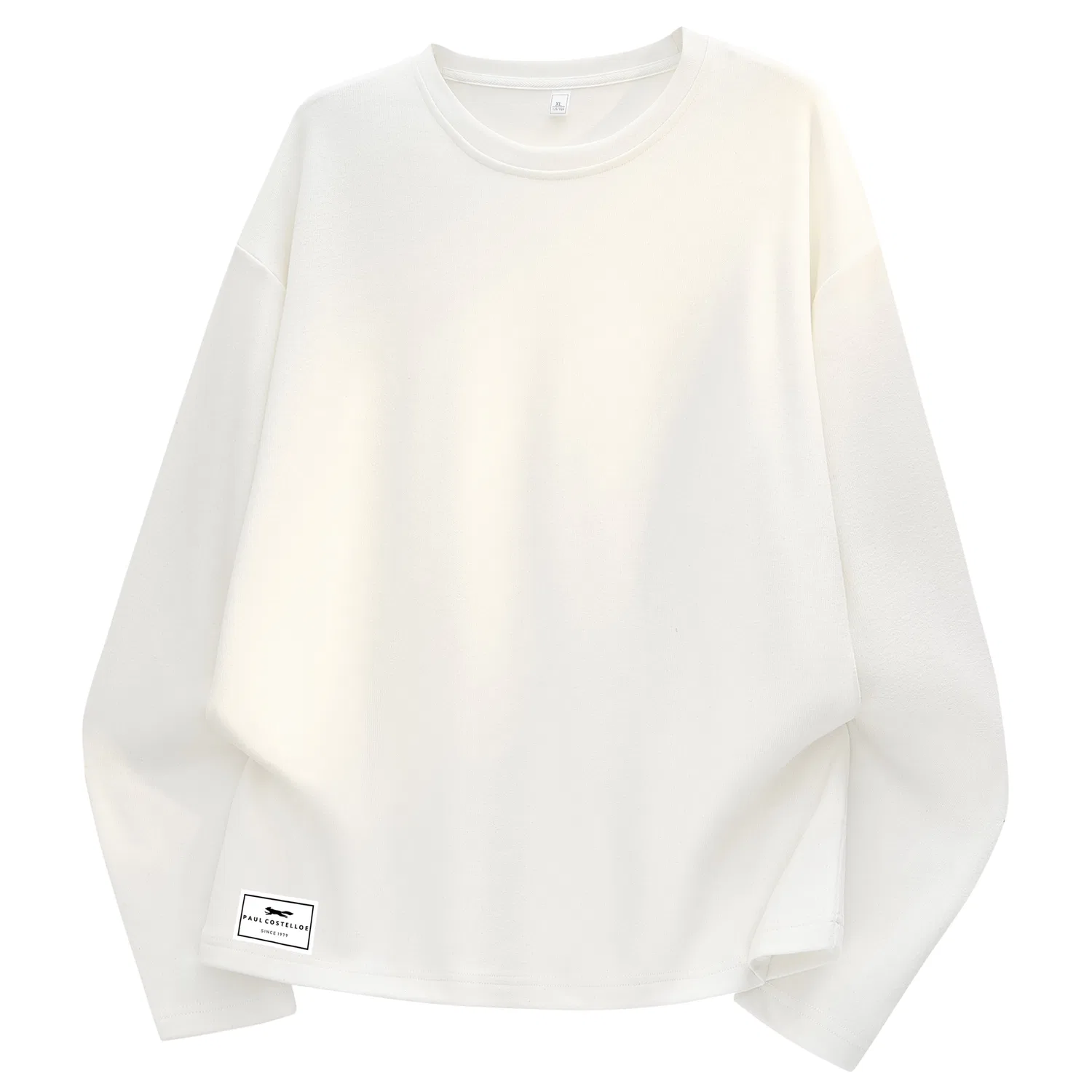 Детское худи унисекс с круглым вырезом, Base Layer, Paul Costelloe, черный — фото 4