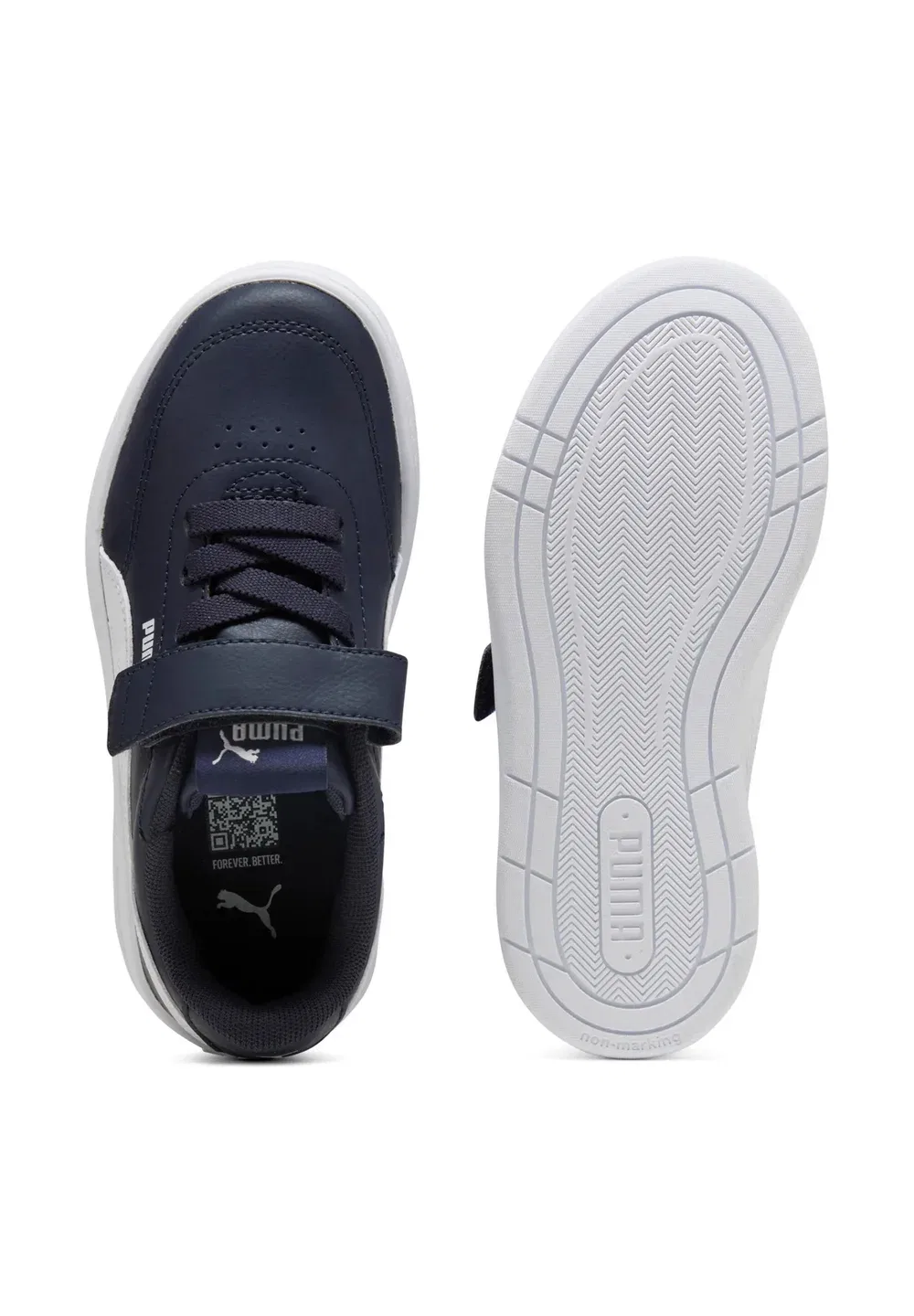 Court classic clean ac+ps - тренеры Puma, Blu — фото 3