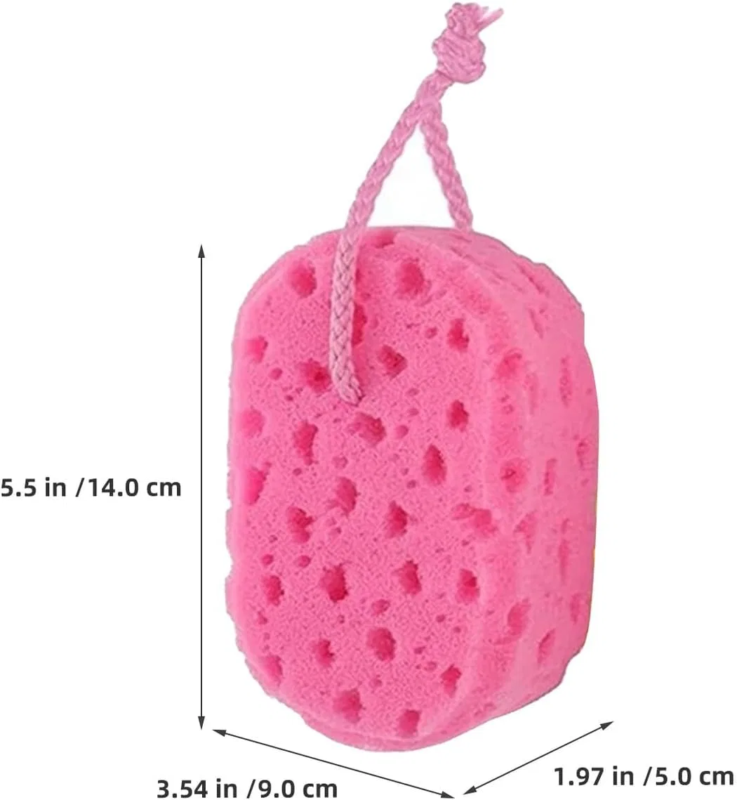 Мочалка для душа из сот, 3 шт, OATIPHO, 14x9x5 см, мультиколор — фото 2