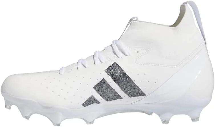 Мужские футбольные бутсы Adidas Adizero Impact+ Premier, белый/черный — фото 2
