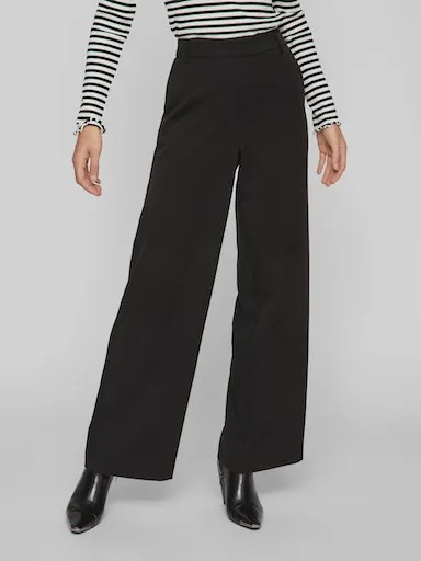 

Костюмные брюки Vila "VIVARONE HW WIDE PANT - NOOS", черный