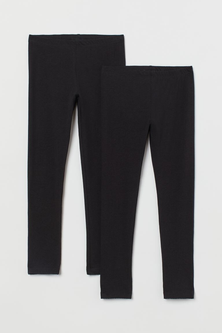 

Комплект из 2 леггинсов H&M, темно-синий