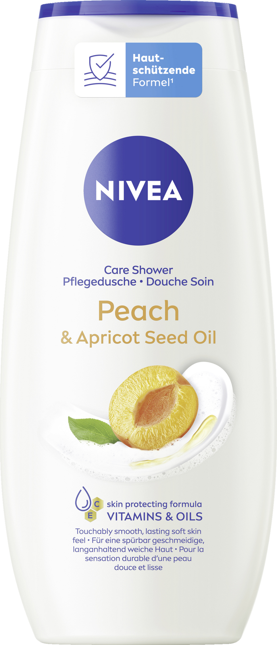 

Гель для душа NIVEA Pflegedusche Peach & Apricot Seed Oil