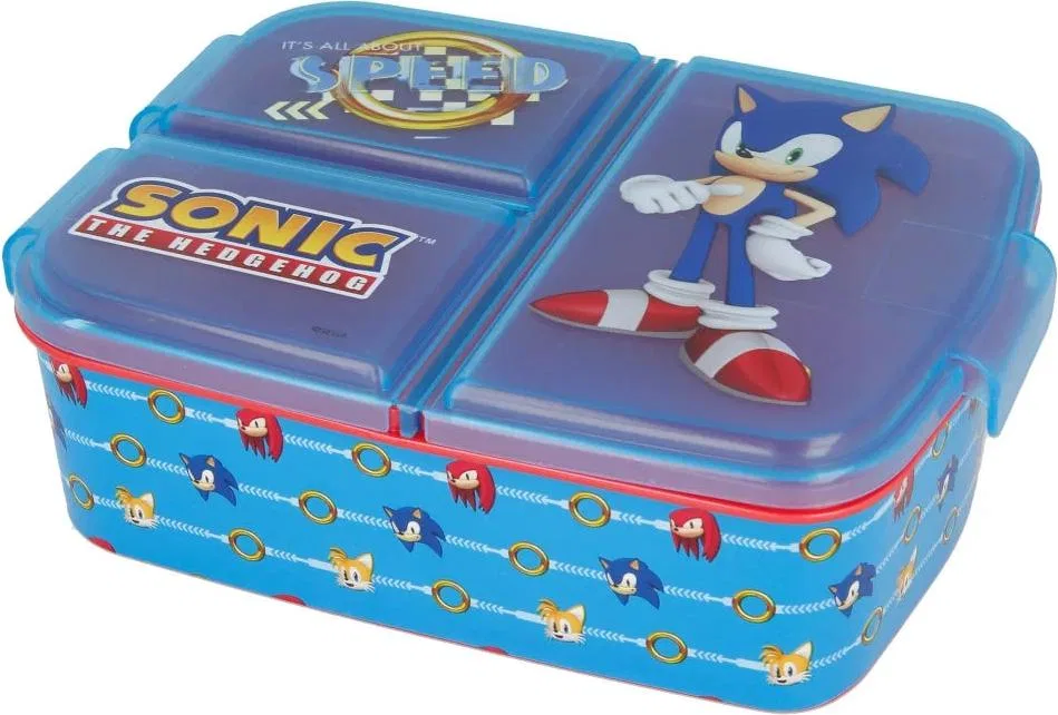 Детский набор для ланча с Соничем, 2 предмета, 400 мл, Sonic the Hedgehog, Sonic — фото 4