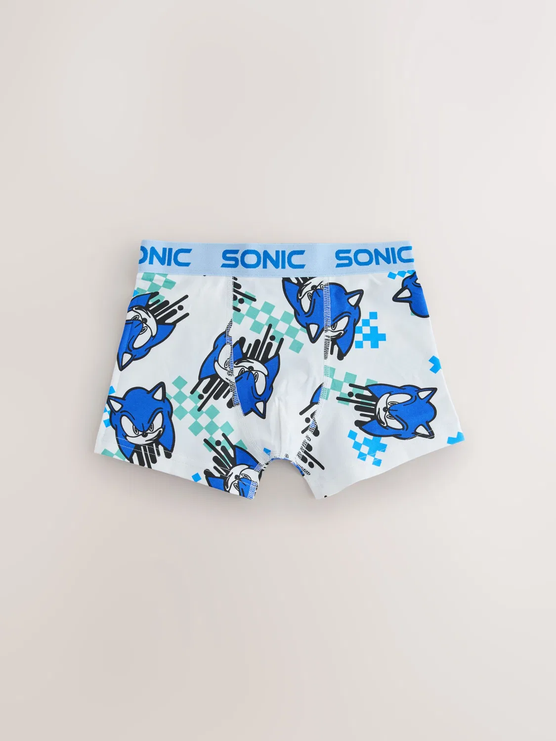 Трусы 5шт Sonic The Hedgehog Next, сине-серый — фото 4