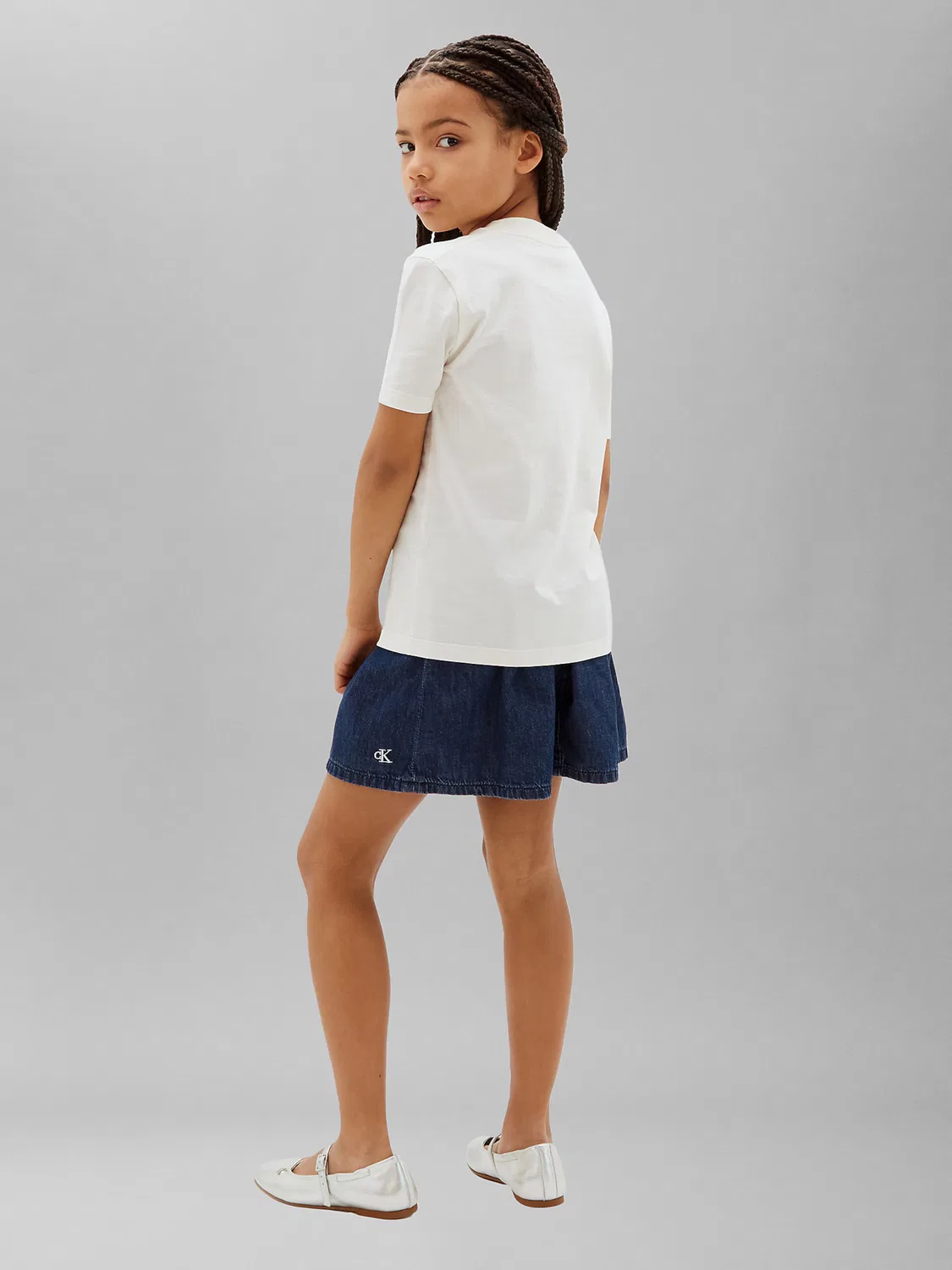 Рубашка Calvin Klein Jeans белого цвета — фото 4