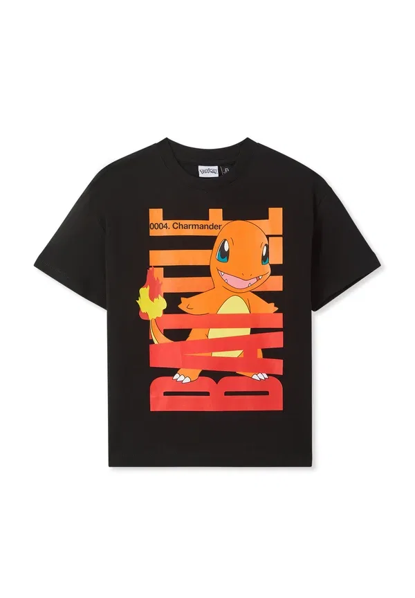 Футболка с принтом Pokemon T-shirt Terranova, черный — фото 4
