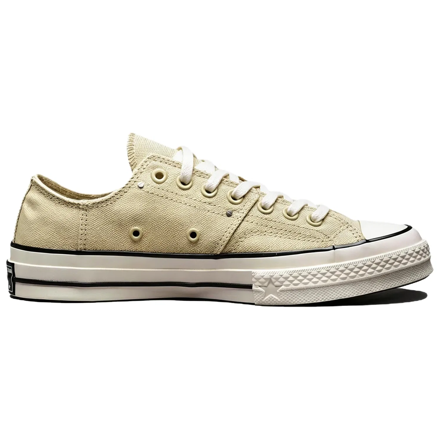 Детские кеды из хлопка Converse Chuck 70X, Light Khaki — фото 3