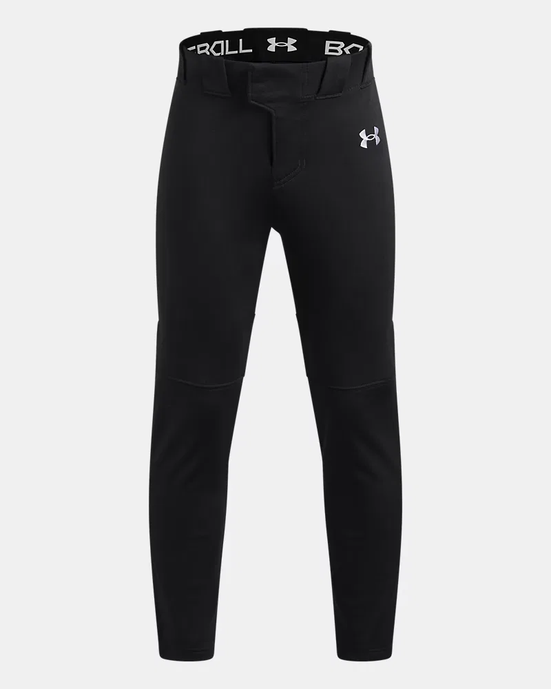 Бейсбольные брюки 61 см быстросохнущие UA Utility Pro Tapered UnderArmour, Black/White