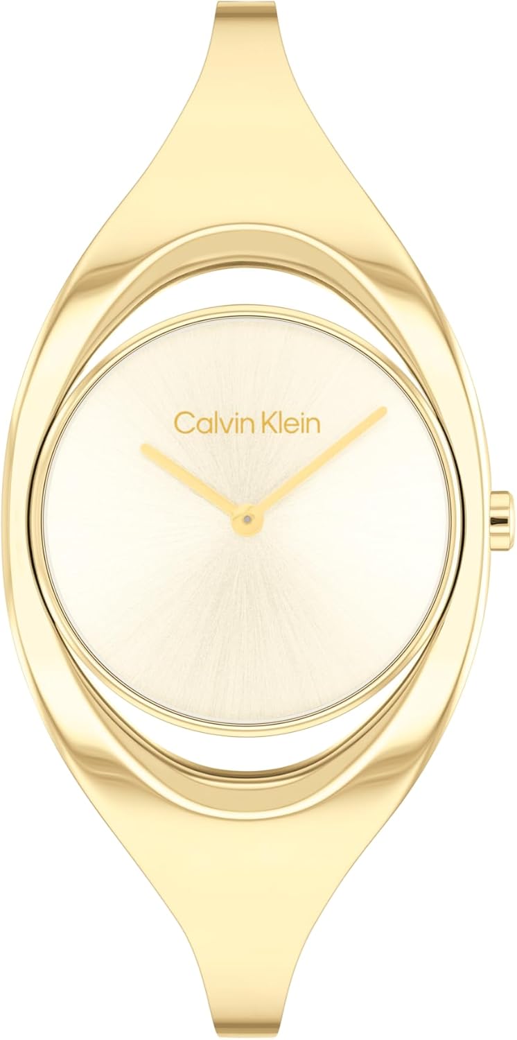 

Женские часы Calvin Klein CK Elation - минималистичный браслет 2H - подарок для нее, Gold Plated, Позолоченный, Женские часы Calvin Klein CK Elation - минималистичный браслет 2H - подарок для нее, Gold Plated