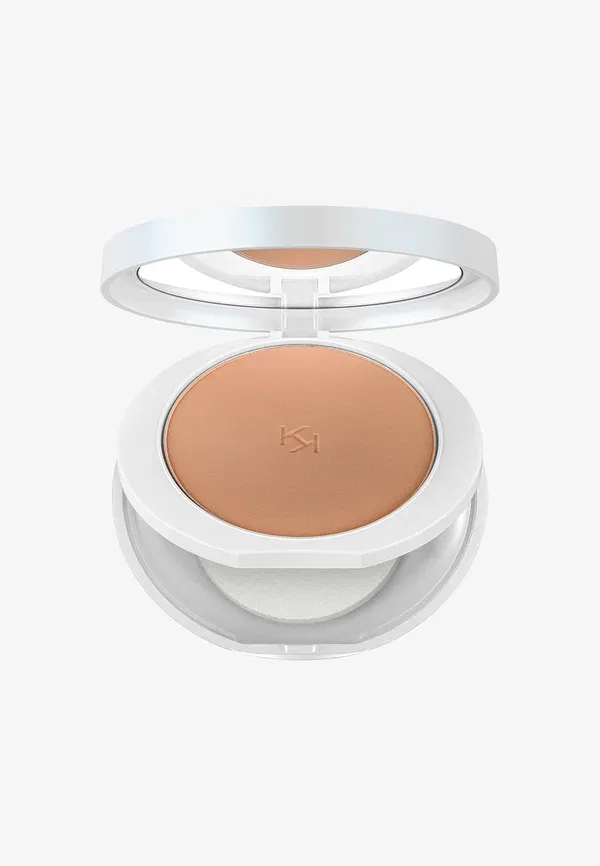 Пудра-основа Urban Shield SPF 50 - тональная основа 9 г Kiko Milano, цвет toffee crunch — фото 3