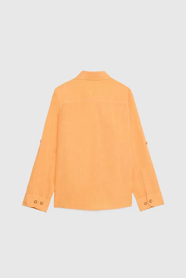 Детская рубашка с длинным рукавом U.S. Polo Assn., 142337 — фото 2