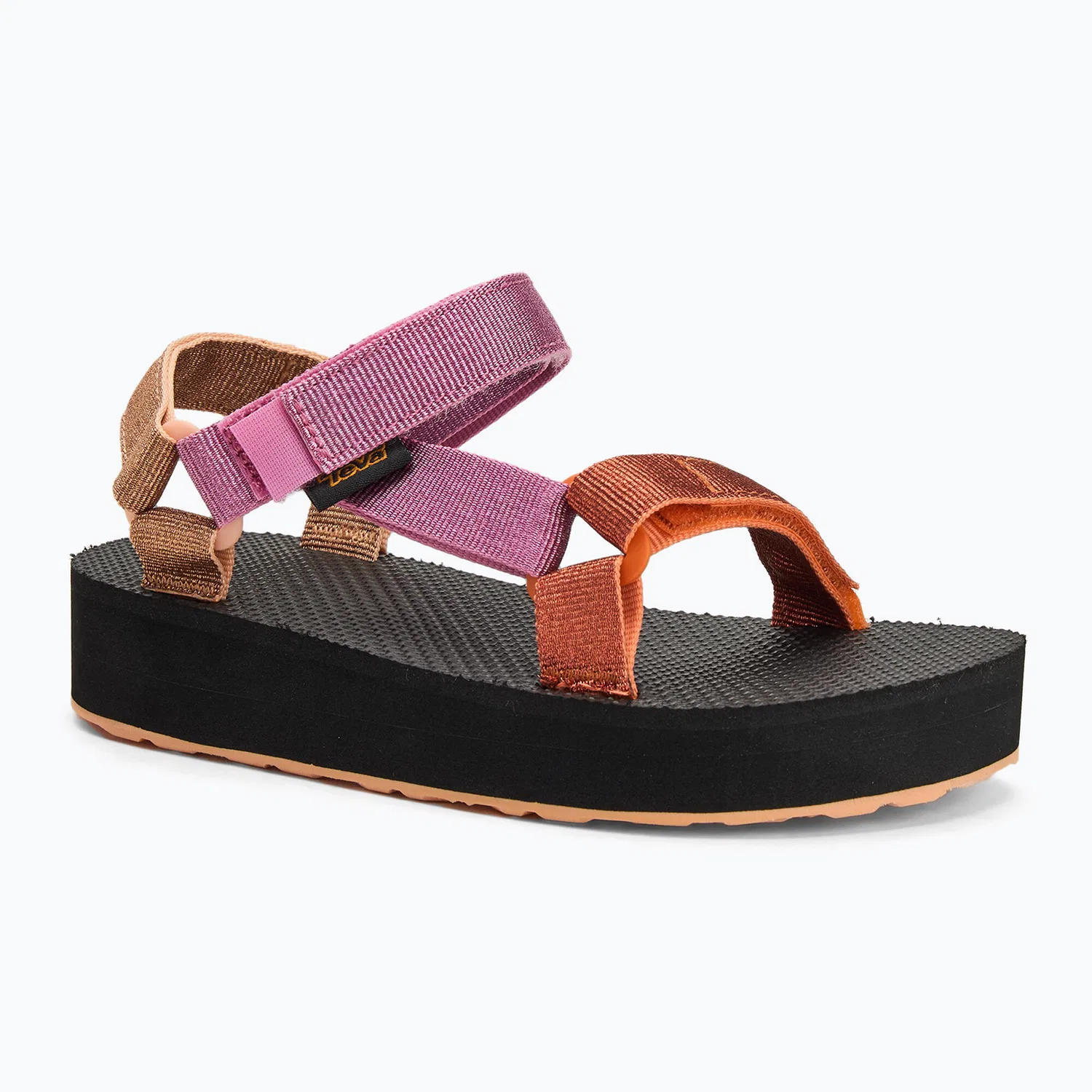 Детские сандалии с металлическим эффектом Midform Universal Metallic Teva, Pink Metallic Multi