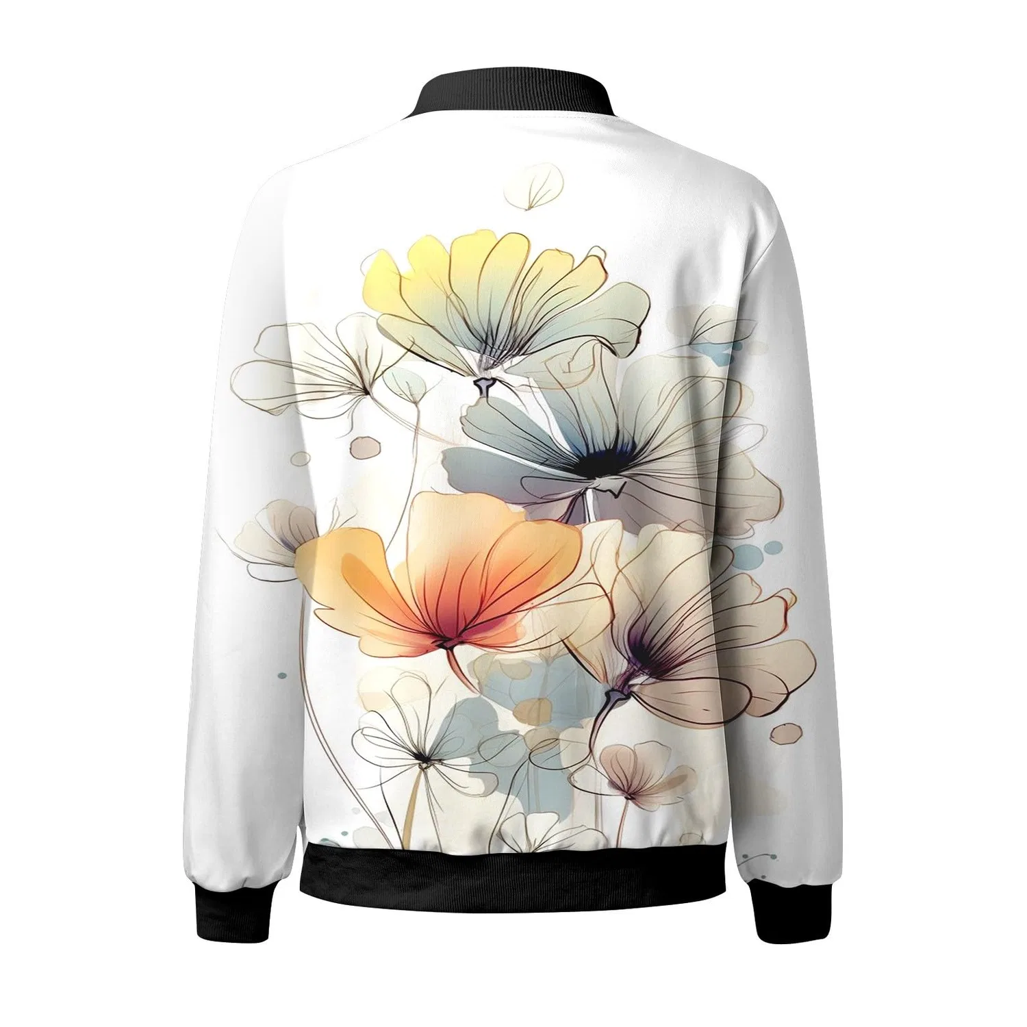 Женская куртка с принтом College Jacket, d — фото 4