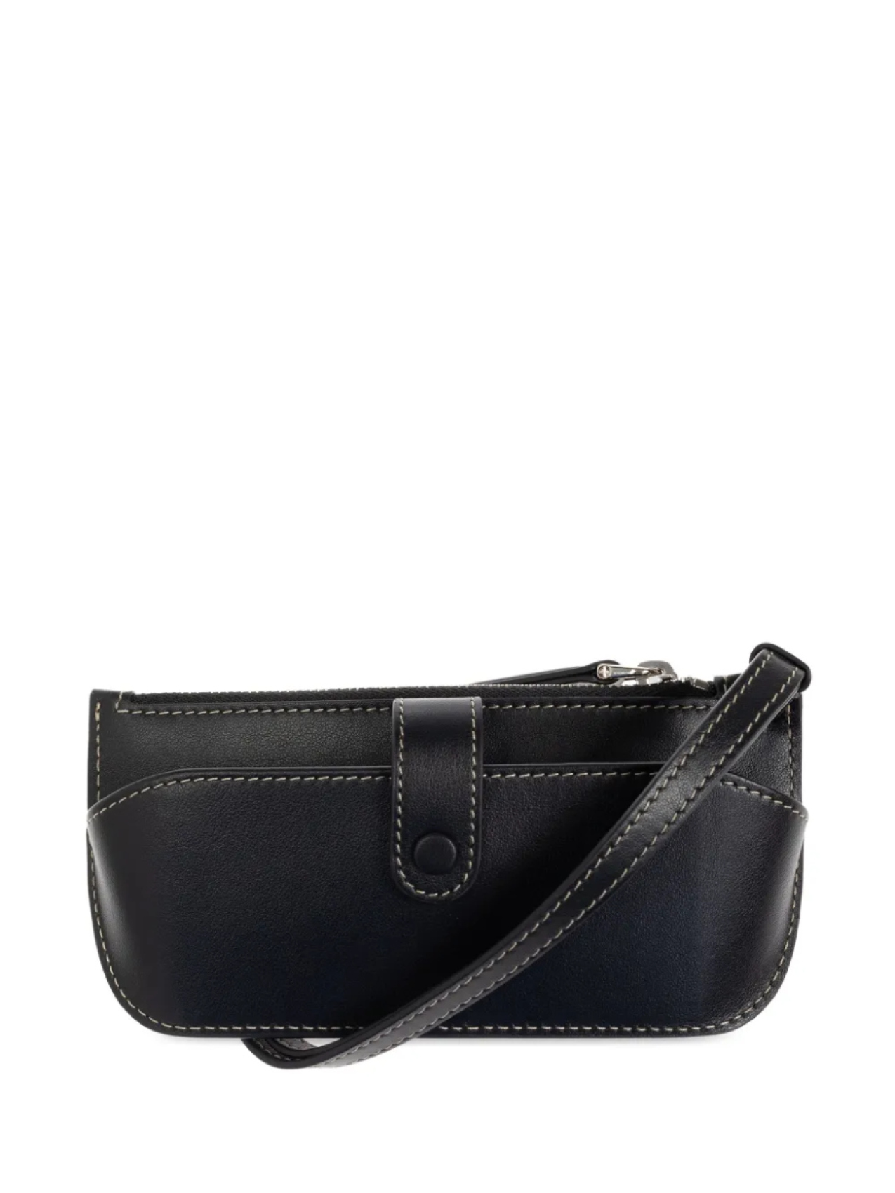 

Кожаный кошелек Tod's, черный