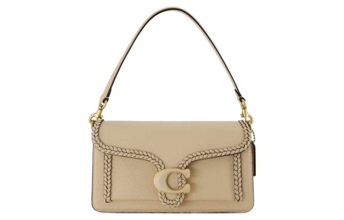 

Сумка через плечо Tabby Smooth Calf Leather от COACH, бежевая