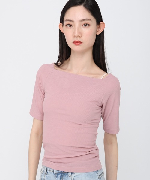 

3.3 Field Trip Футболка с открытыми плечами 3.3 Field Trip, розовый