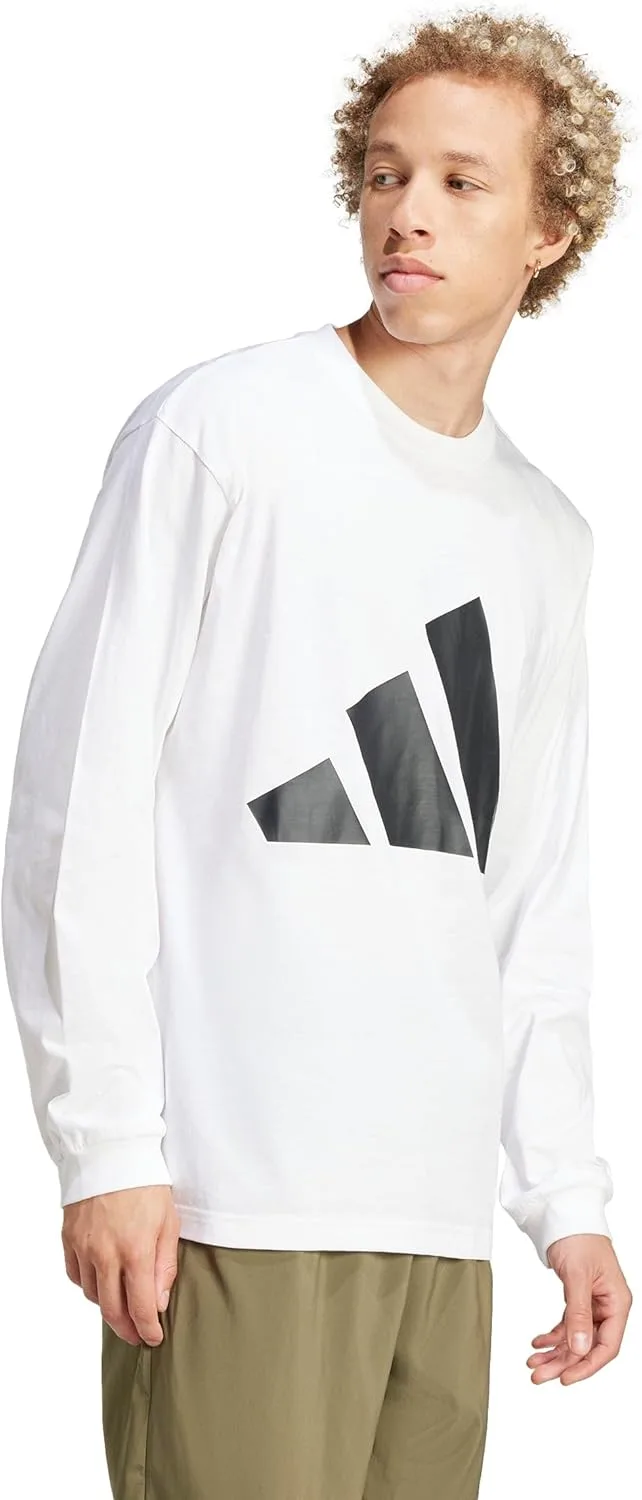 Adidas Essentials Big Logo футболка с длинным рукавом — фото 2