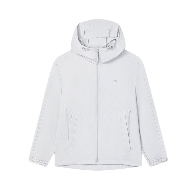 

FILA Фитнес-куртка мужская аква синий серый, Water Blue Gray-GY